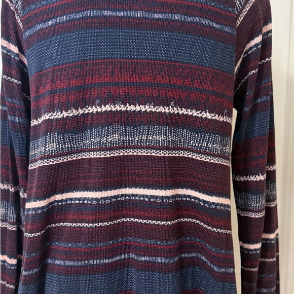 Splendid Multicolor Knit Open Cardigan. Size Large. - Picture 7 of 8